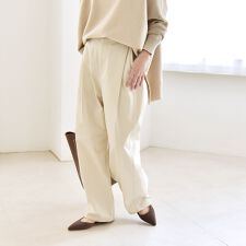 quaranciel:〈洗濯機可能〉コクーン ワイド チノ パンツ