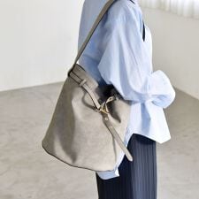 quaranciel: ワンハンドル ベルトデザイン トート バッグ（A4対応）