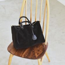 quaranciel: 2way チャーム ビッグ ボストン バッグ