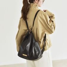 quaranciel: 3way リュックサック ワンハンドル トートバッグ（A4対応）