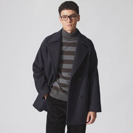 数量限定】「COLLECTION LINE」ウールカシミヤダブルフェイス 