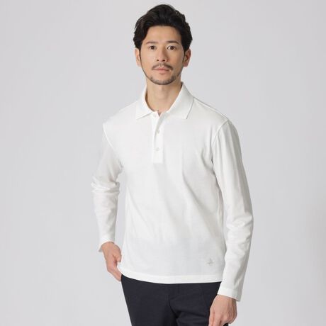 Dress Polo Shirts」 コットンカノコL/Sドレスポロシャツ | ポール 
