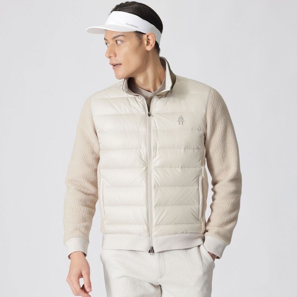 GOLF】ダウンパディングフリースコンビブルゾン | ポール