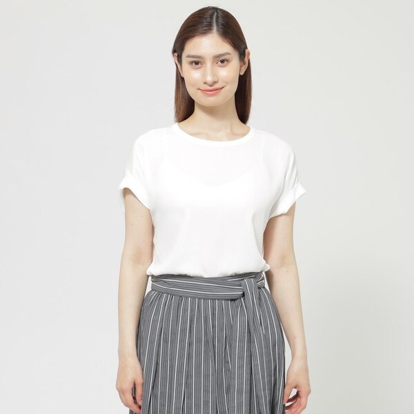 新品✨ポールスチュアート　コンビプルオーバー ウォッシャブル】トリプルコンビカットソー プルオーバー | ポール