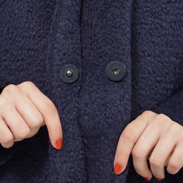 アルパカウールシャギー コート | ポール・スチュアート(Paul Stuart