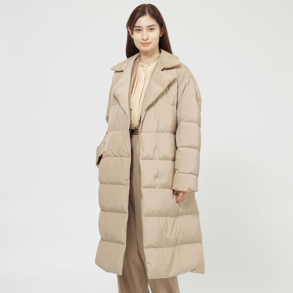 DANTON × Ray BEAMS / 別注 モッサ ノーカラー ダウンコート Ray BEAMS（レイビームス）の「DANTON × Ray BEAMS / 別注