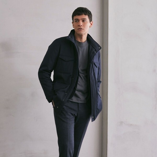 ウール パディングM-65アウターブルゾン | ポール・スチュアート(Paul