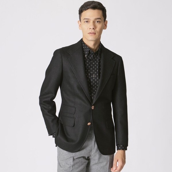 数量限定】「COLLECTION LINE」シェットランドツイード シングル2B