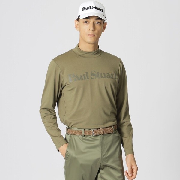 GOLF】ﾊｲﾈｯｸ/モックネック長袖シャツ | ポール・スチュアート(Paul