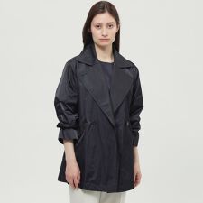 【Nikkei magazine掲載】【ウォッシャブル】エアリータフタ　コート