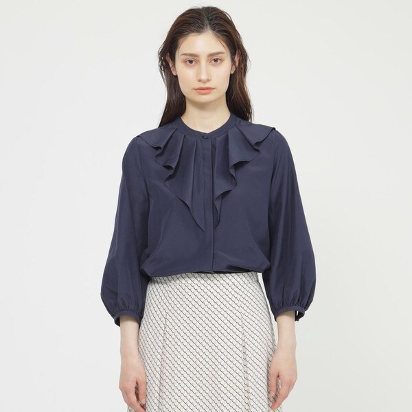 Double B Collection】 コットン ライトウェイトデニム BBロゴ ボタン