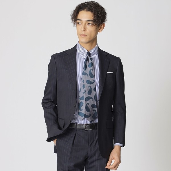 ブラックレーベルクレストブリッジ ダークグレー スリーピーススーツ 36R ブラックレーベルクレストブリッジ BLACK LABEL CRESTBRIDGE