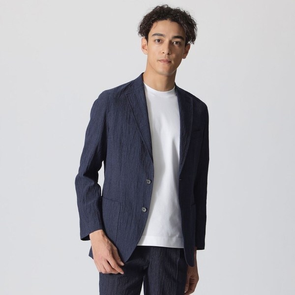 【新品】ポール・スチュアート　ステンカラーコート　メンズLL 春秋 Nikkei magazine掲載】カシミヤ混スタンドカラーコート(コート