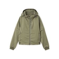 【GOLF Women's】ストレッチサテンスタンドジップブルゾン