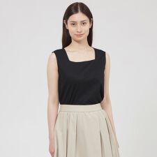 【OUR WACOAL×Paul Stuart】【ウォッシャブル】カップイン ドレスタンクトップ