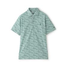 【吸水速乾】ヨットプリントポロシャツ（GOLF）