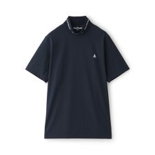 【吸水速乾/UVカット】半袖モックネックＴシャツ（GOLF）