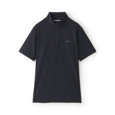 【吸水速乾/UVカット】メッシュハーフジップ半袖Ｔシャツ（GOLF）