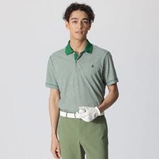 【吸水速乾】マイクロボーダーポロシャツ（GOLF）