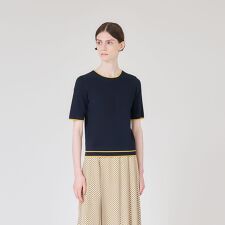 【ウォッシャブル】アセテートストレッチ　プルオーバー