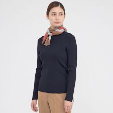 【ウォッシャブル】アセテートストレッチ　プルオーバー