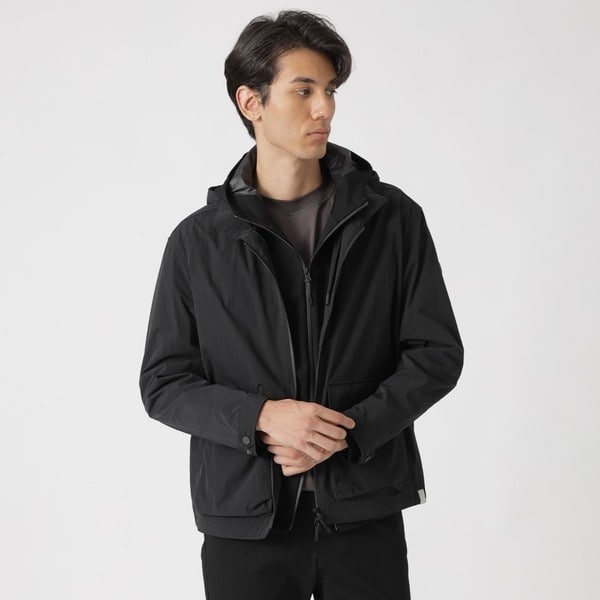 フランネルジャージ スタンドカラージャケット | ポール・スチュアート