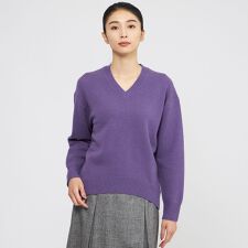 【eclat掲載】スーパージーロン　プルオーバー(Vネック)