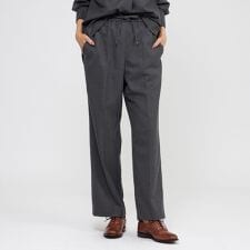 【eclat掲載】【防しわ性】ウォッシャブルストレッチ　パンツ