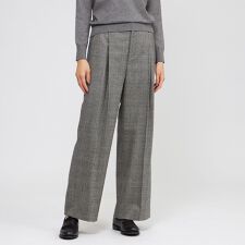 【eclat掲載】グレンチェック　パンツ