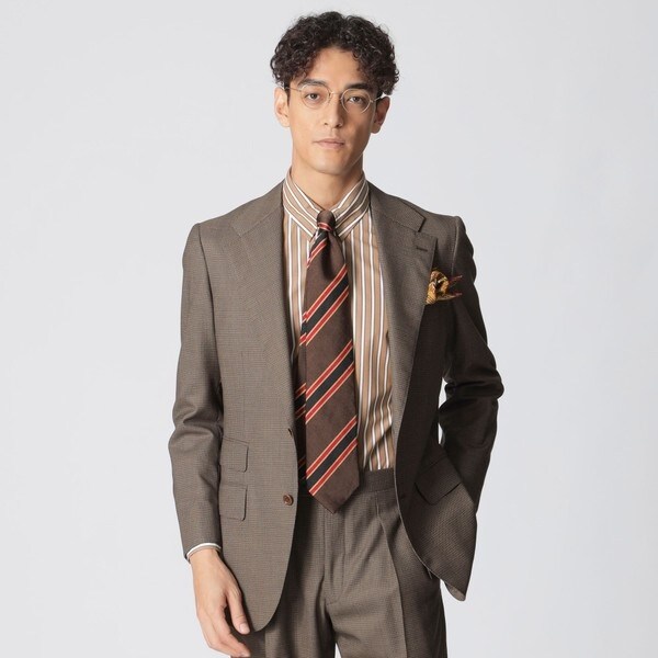 Paul Stuart グレージュスーツ EASTGATE MODEL】「QUINTESSENTIAL」オリジナルトップツイル