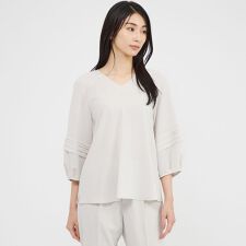 【ウォッシャブル】ライトジョーゼット　ブラウス