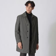 ポール・スチュアート(Paul Stuart)の【防風】【MADISON midi.】メランジタフタ　バルマカーンミディコート