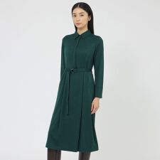 【eclat掲載】ウールジャージ　ワンピース