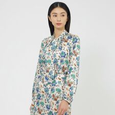 ウォッシャブル】サラサフラワー ブラウス | ポール・スチュアート 