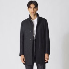 【WEB・一部店舗限定】【HOUSTON】スタンドカラーコート