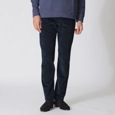 二重織コットンスエードパンツ