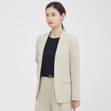 【ウォッシャブル/防しわ性】ソフトストレッチ　ジャケット