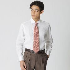 【COLLECTION LINE】セミスプレッドカラードレスシャツ