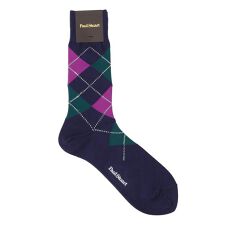 アーガイル柄ソックス