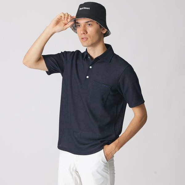 【GOLF Men’s】ワッフルジャージー/半袖ポロシャツ
