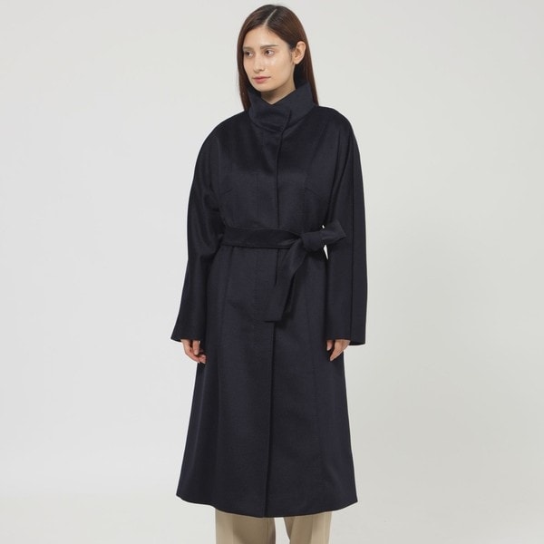 未使用 定価9.9万円 ポールスチュアート ウールカシミヤコート 48 紺色 WEB・一部店舗限定】ウールカシミヤビーバー コート | ポール