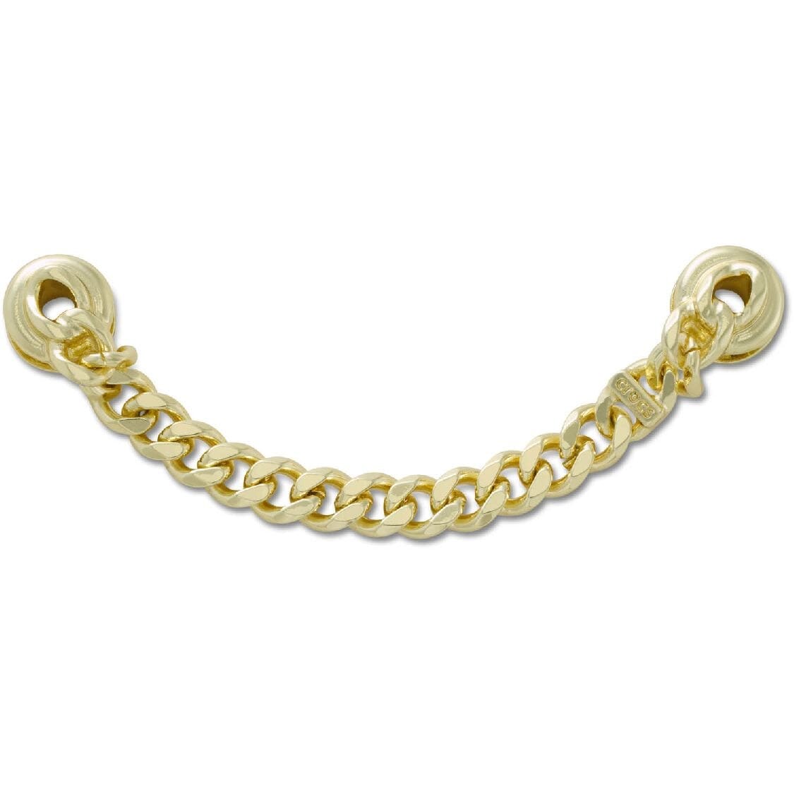 [�}���C]CROCS/�N���b�N�X/Gold Flat Curb Chain/�W�r�b�c/�N���b�N�X�icrocs�j