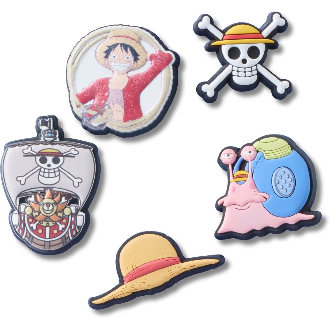 [�}���C]CROCS/�N���b�N�X/One Piece Luffy 5Pck/�����s�[�X/�W�r�b�c/�N���b�N�X�icrocs�j