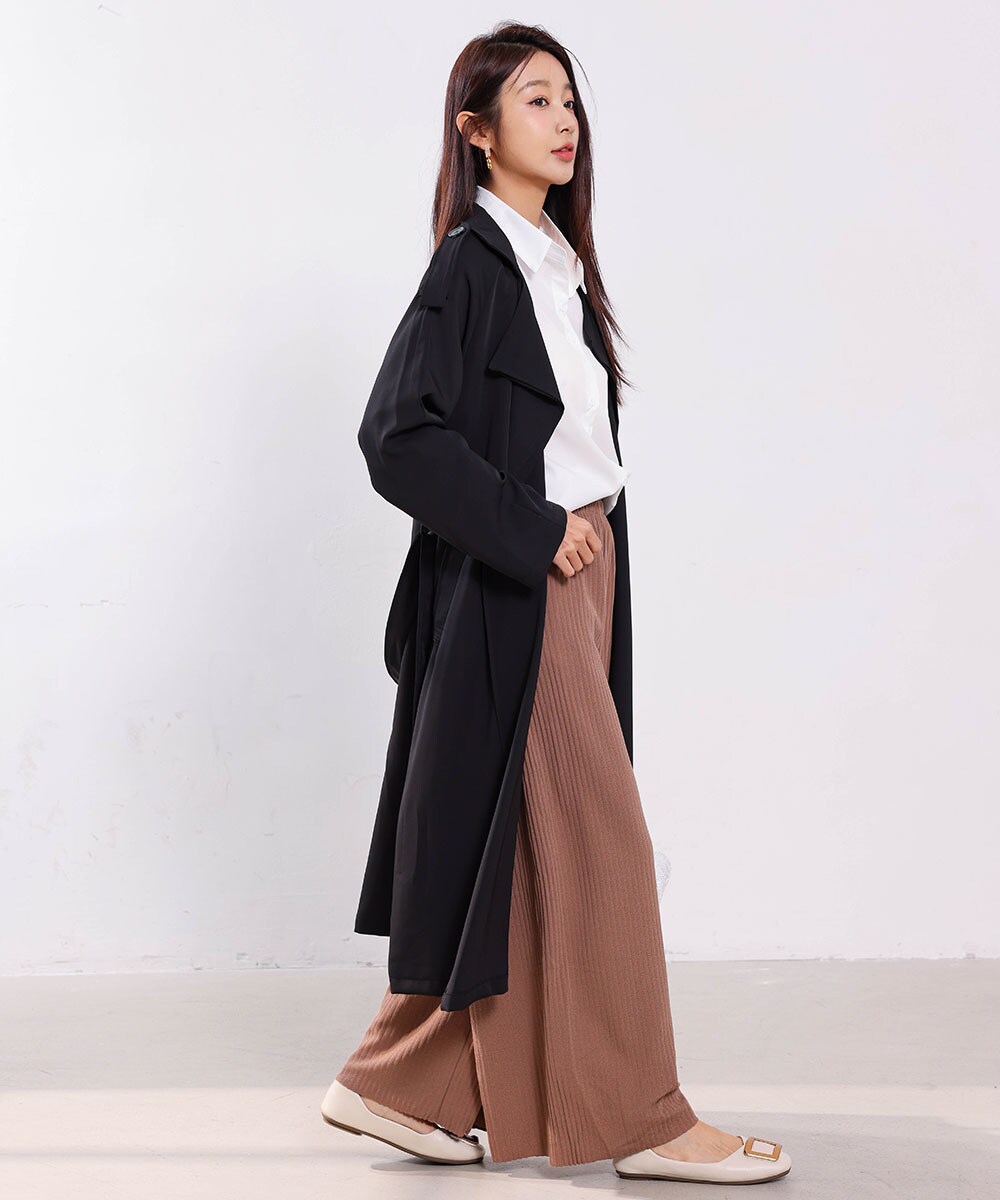 【極美品❗️】オーダートレンチコート ZARA オーバーサイズ トレンチコート バックボタン - メルカリ