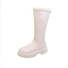 メゾンドラティール(maison de LATIR)の裏地フリースロングブーツ