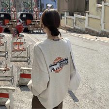 大人カジュアル長袖カットソー