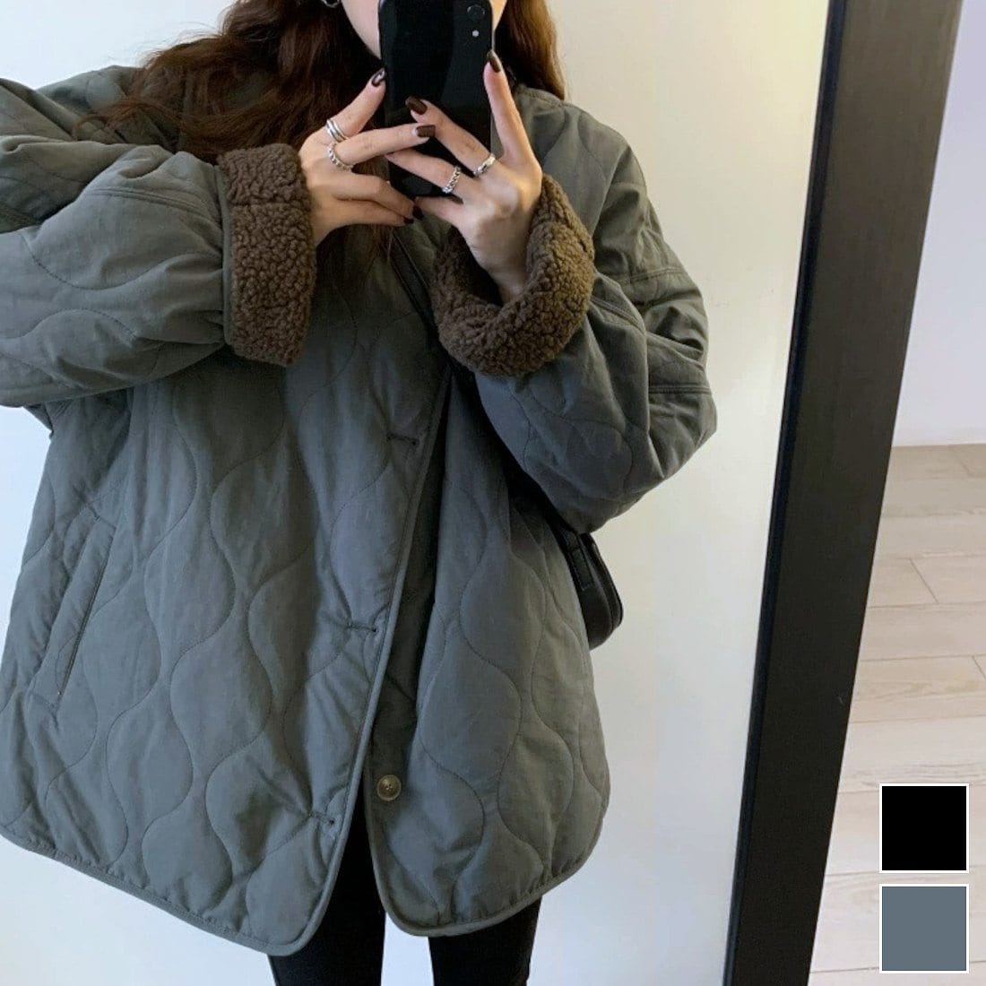 シャギースライバージップコクーンコート | ジャーナルスタンダード