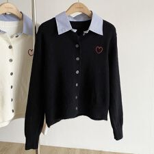 大人かわいい着映えニットカーディガン