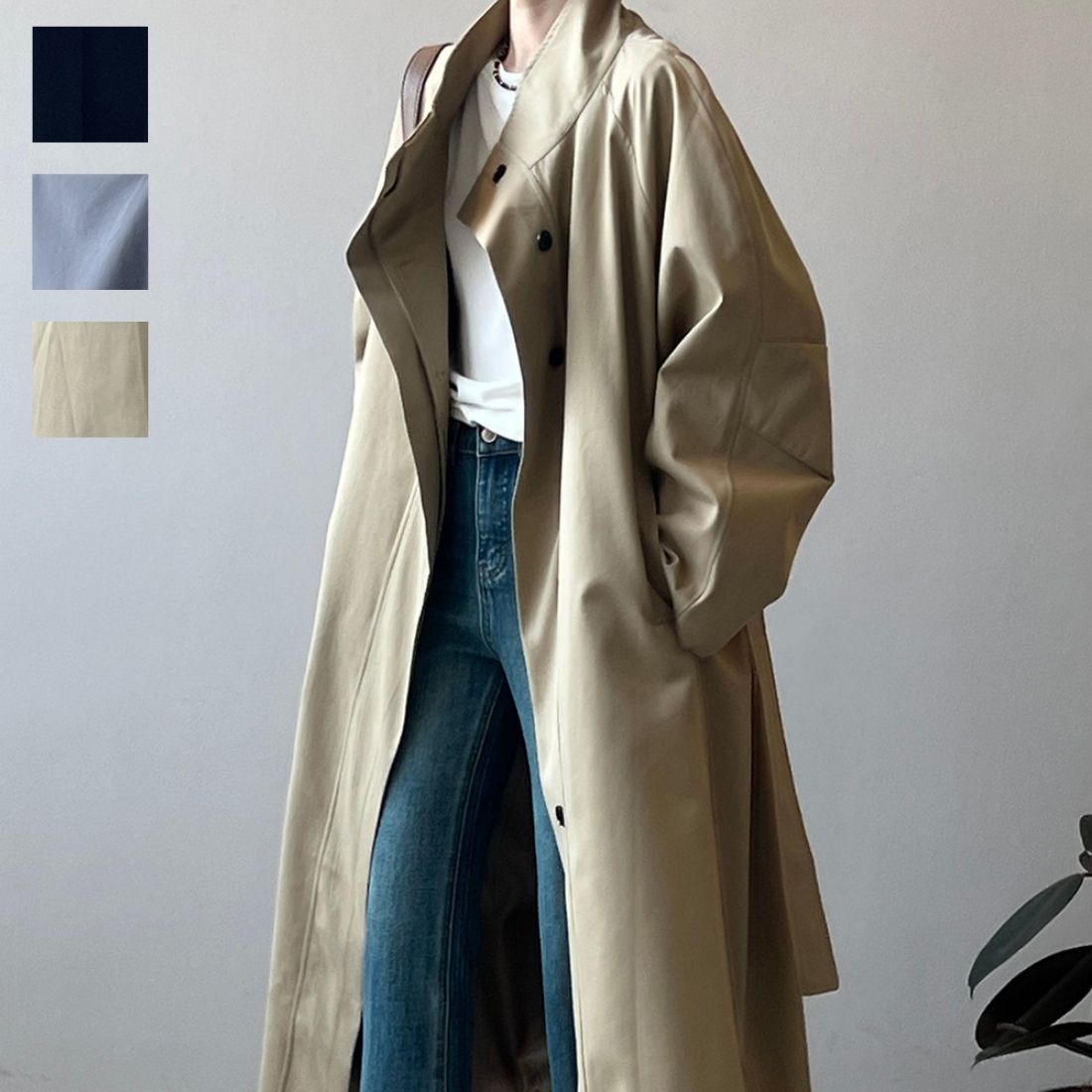 NOBLE ノーブル　レトロトレンチミドルコート Noble（ノーブル）の「レトロトレンチミドルコート（）」 - WEAR