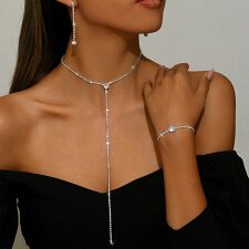 【4点セット】ネックレス・ブレスレット・両耳ピアスセット